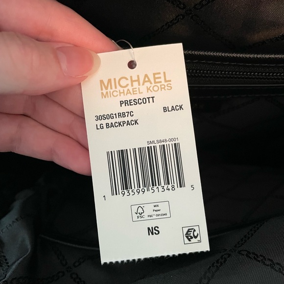 Michael Kors Large Prescott Backpack - Picture 5 of 5